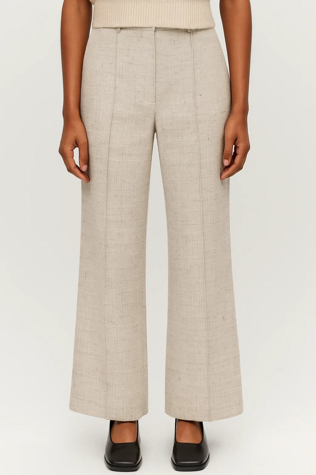 Women's Pressed Pants – High Waist Office Pants