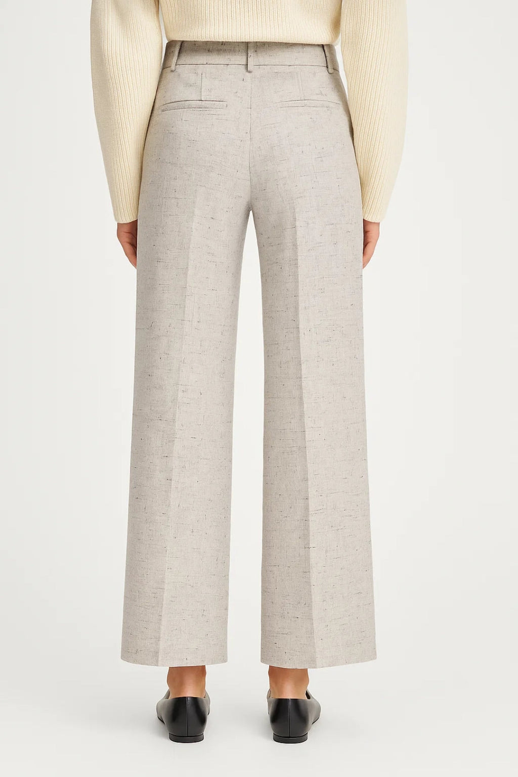 Women's Pressed Pants – High Waist Office Pants