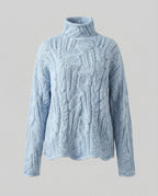 Women's Minimal Crew Neck Sweater – Classic Long Sleeve Knit Pullover