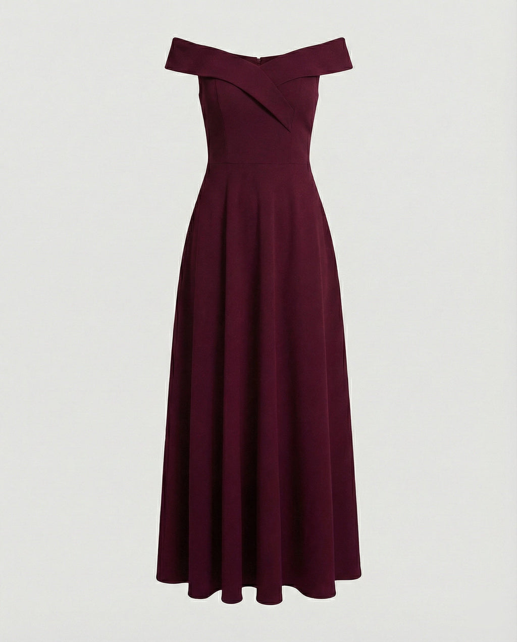 Women's Maxi Dress – Off-Shoulder Evening Dress – Solenne
