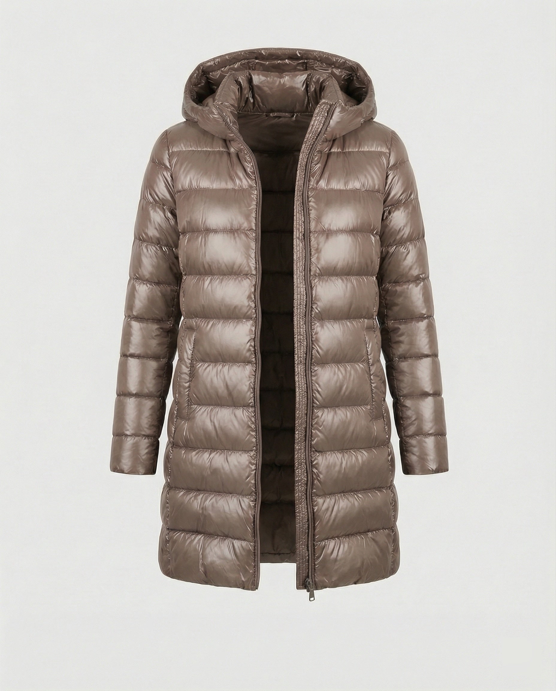 Women's Packable Hooded Puffer Jacket – Ultralight Transitional Jacket