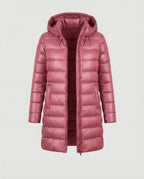Women's Packable Hooded Puffer Jacket – Ultralight Transitional Jacket