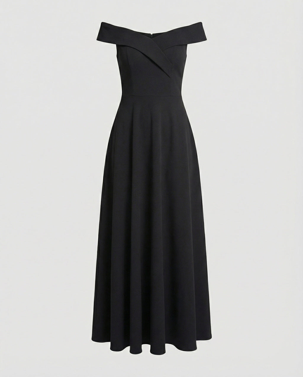 Women's Maxi Dress – Off-Shoulder Evening Dress – Solenne