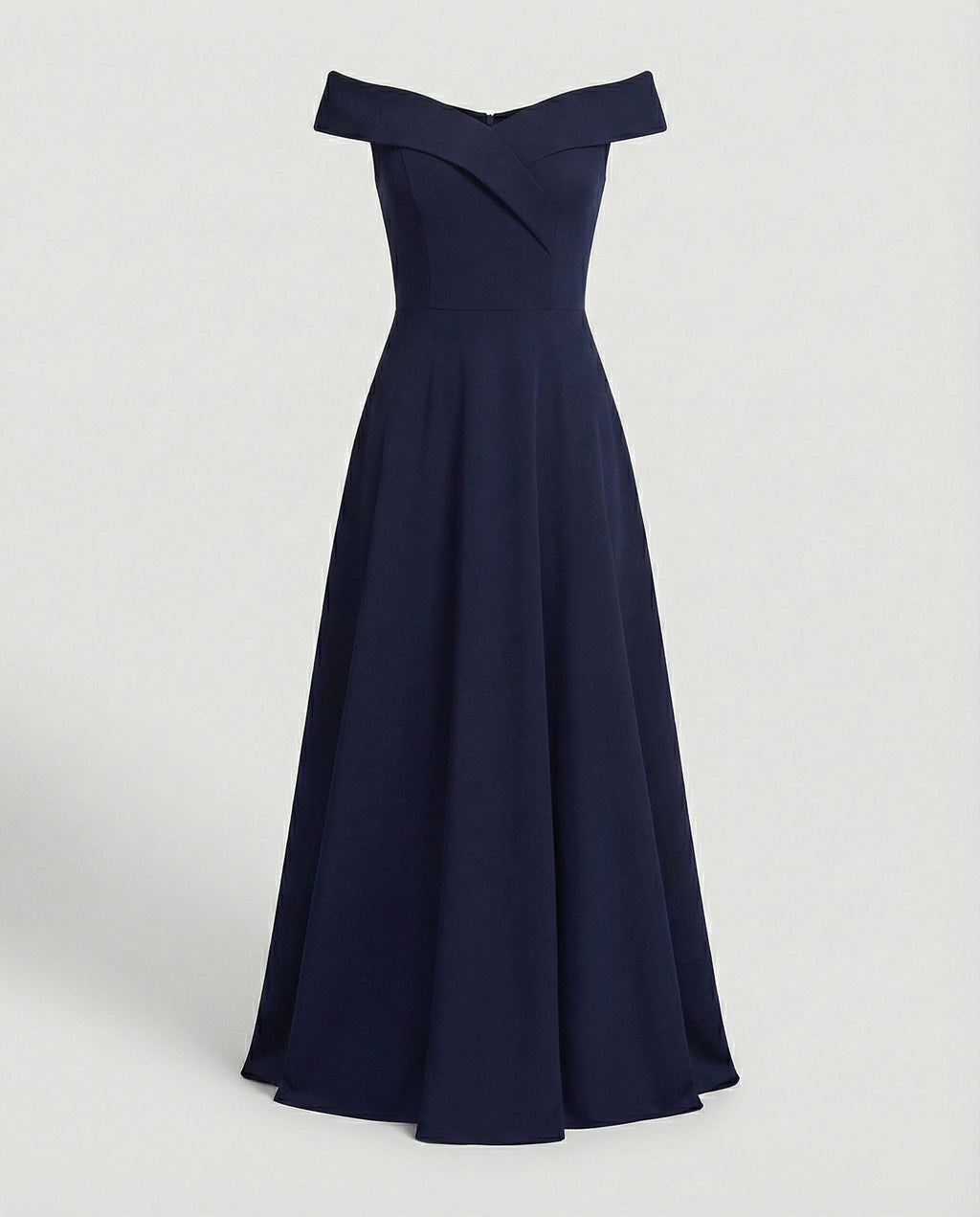 Women's Maxi Dress – Off-Shoulder Evening Dress – Solenne