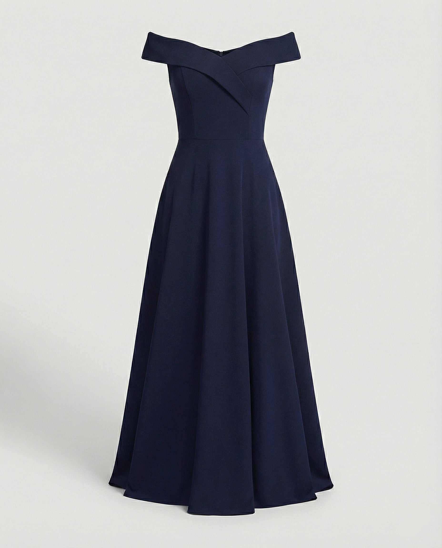 Women's Maxi Dress – Off-Shoulder Evening Dress – Solenne