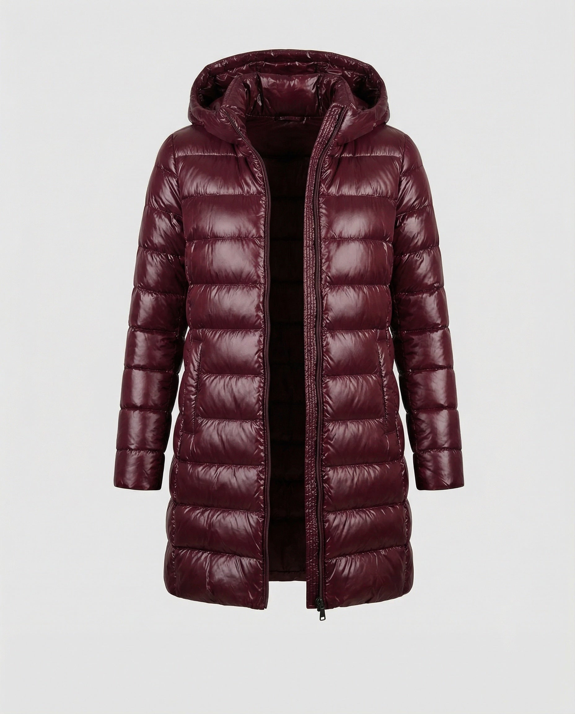 Women's Packable Hooded Puffer Jacket – Ultralight Transitional Jacket