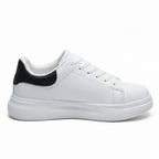 Women’s Orthopedic White Sneakers – Minimalist Comfort Walking Shoes – Paige
