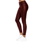 Women's Faux Leather Jeggings – High Waist Skinny Leggings