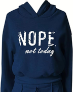 Women's Graphic Tracksuit Set – Wide Leg Hoodie Set