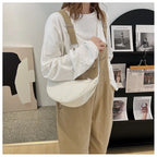 Women's Corduroy Crossbody Bag – Casual Mini Crossbody Bag – Josepha