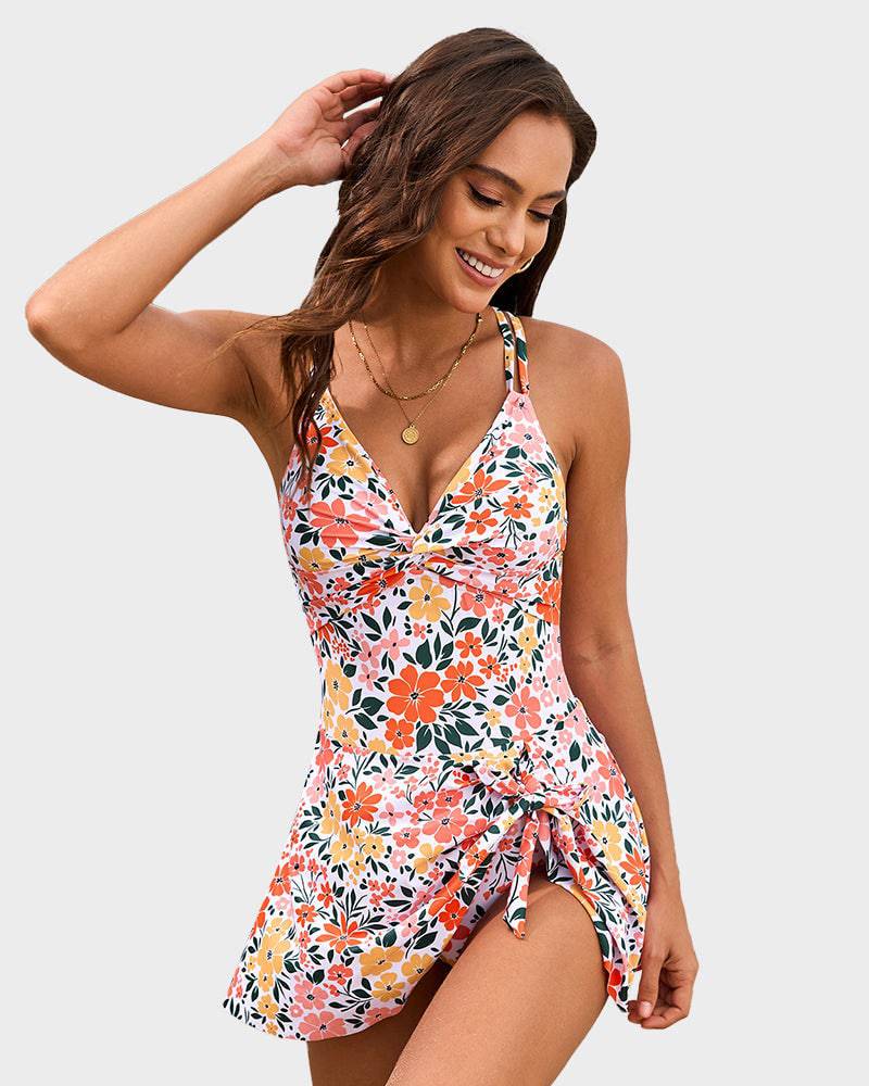 Women’s Swim Dress Swimsuit – Tummy Control Fit - Joly