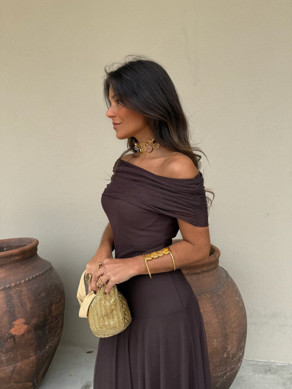 Women's A-Line Maxi Dress – Sleeveless Zip Back Formal Occasion Dress