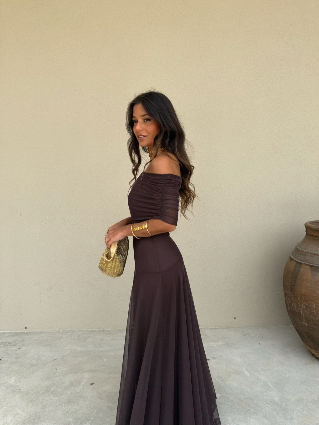 Women's A-Line Maxi Dress – Sleeveless Zip Back Formal Occasion Dress