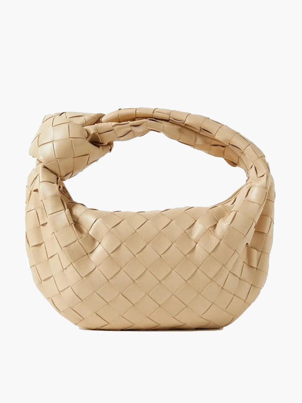 Women's Metallic Braided Handbag – Evening Occasion Bag – Blair