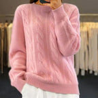 Women's Knit Sweater – Classic Winter Sweater – Bridget