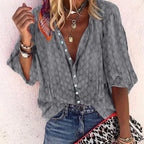 Women's Elegant Summer Blouse – Vacation Blouse
