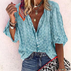 Women's Elegant Summer Blouse – Vacation Blouse