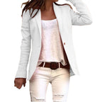 Women's Button Blazer – Tailored Slim Fit Blazer – Kennedy