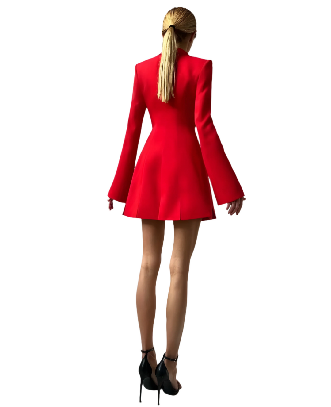 Women's Fitted Tailored Dress – Structured Day-to-Evening Occasion Dress