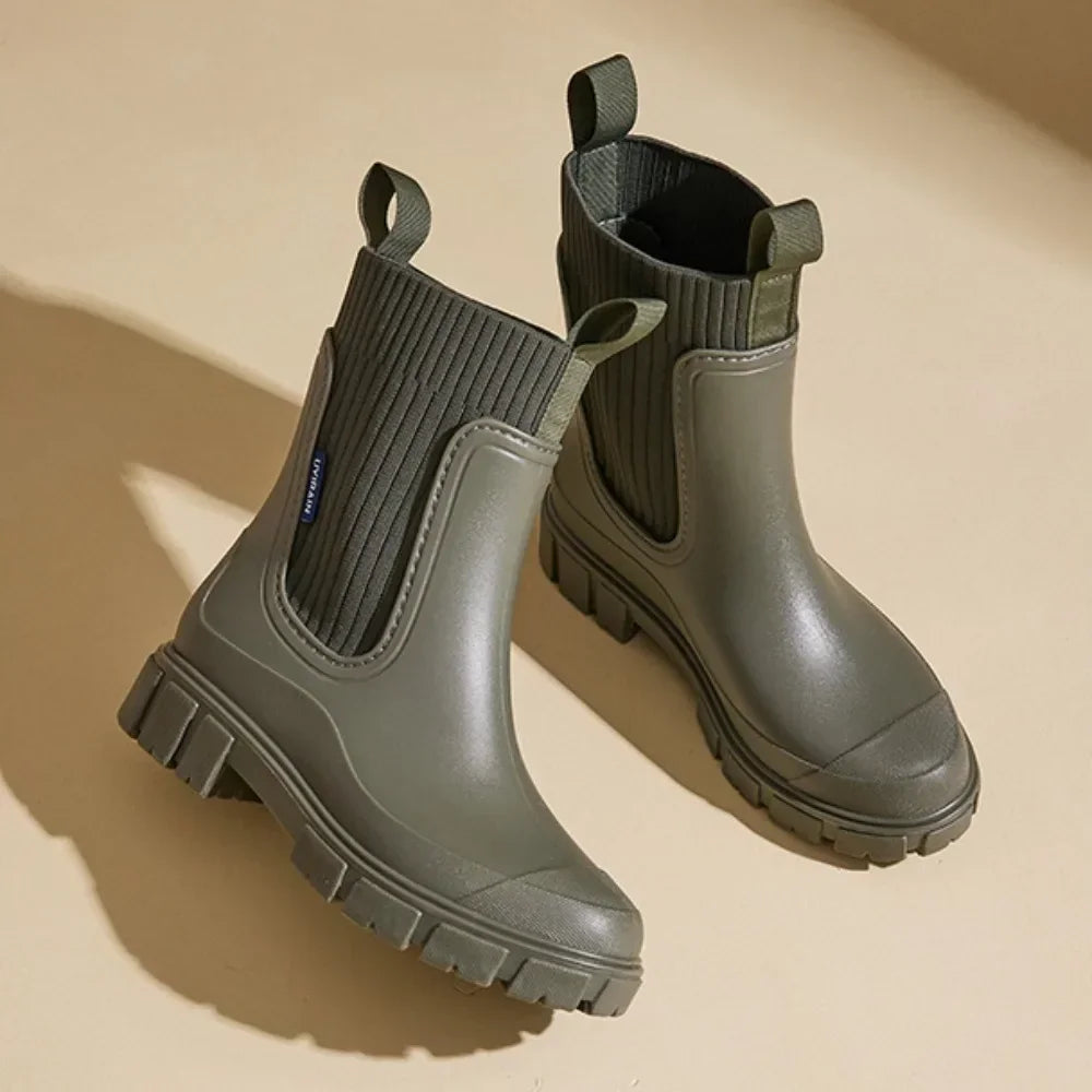 Women's Waterproof Chelsea Boots – Slip Resistant Boots