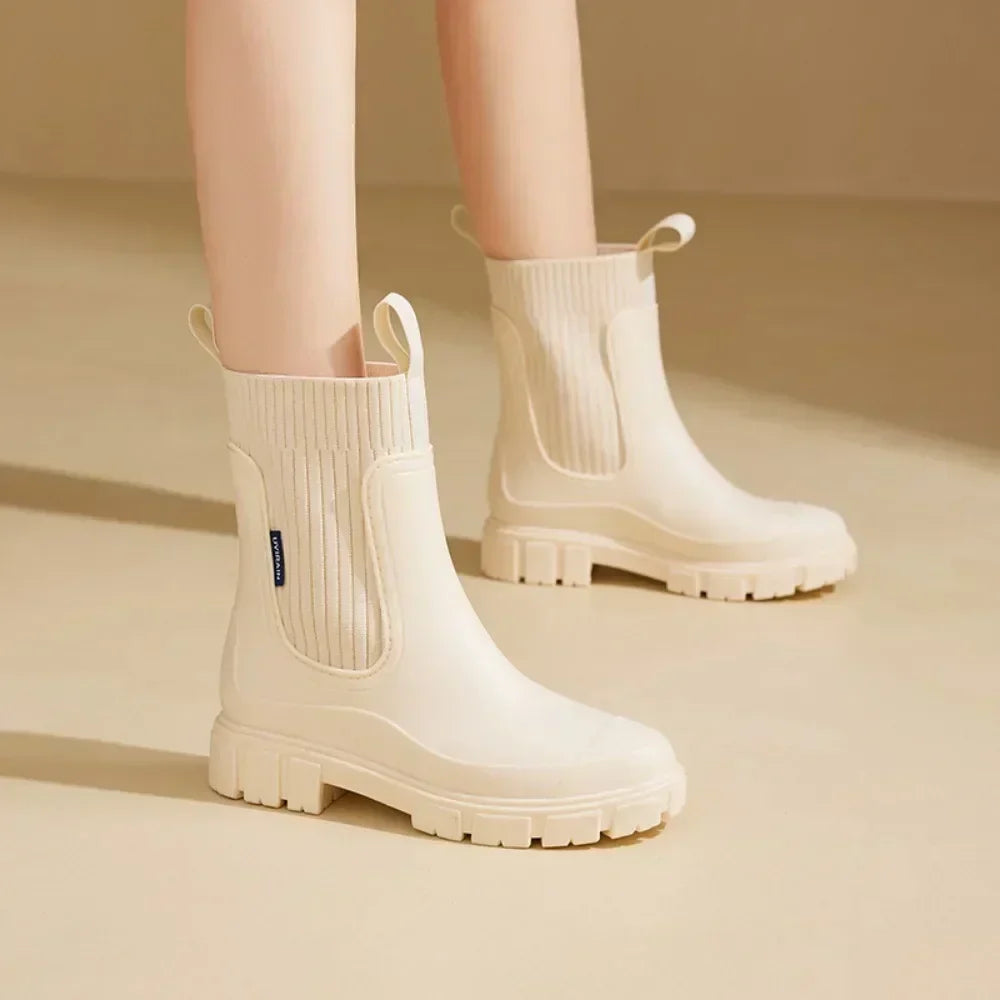 Women's Waterproof Chelsea Boots – Slip Resistant Boots