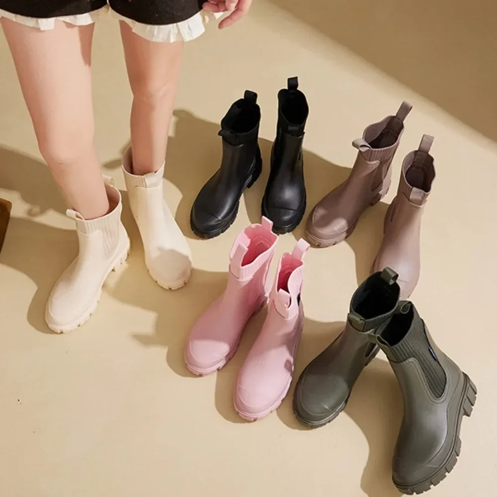 Women's Waterproof Chelsea Boots – Slip Resistant Boots