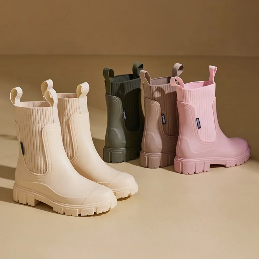 Women's Waterproof Chelsea Boots – Slip Resistant Boots