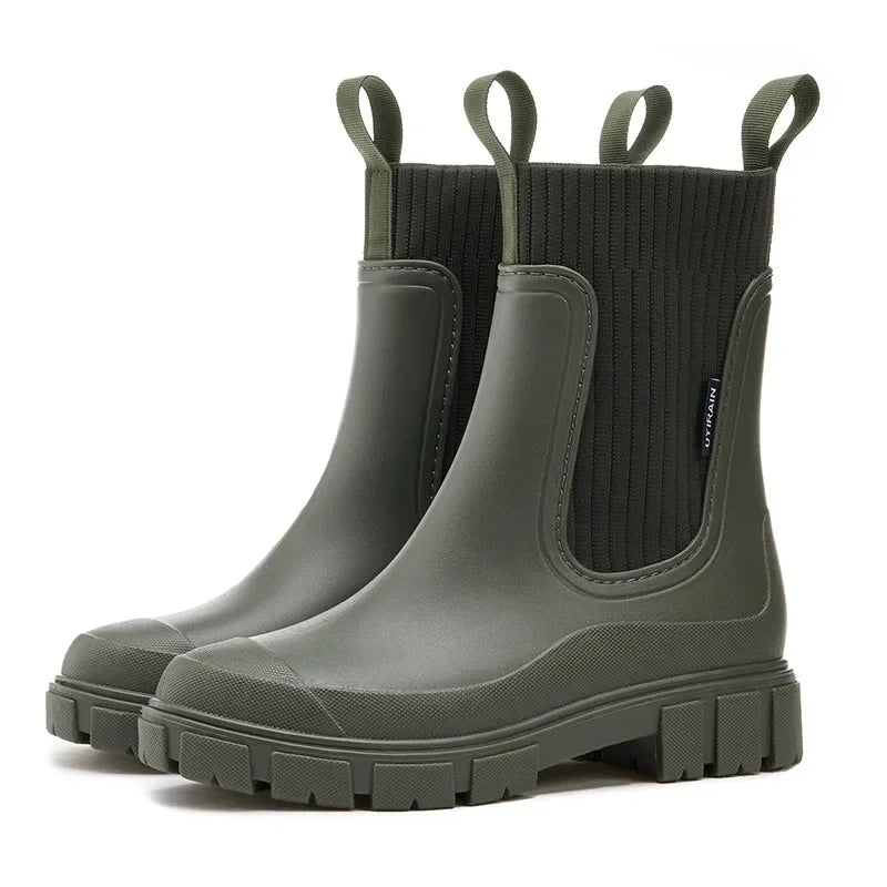 Women's Waterproof Chelsea Boots – Slip Resistant Boots
