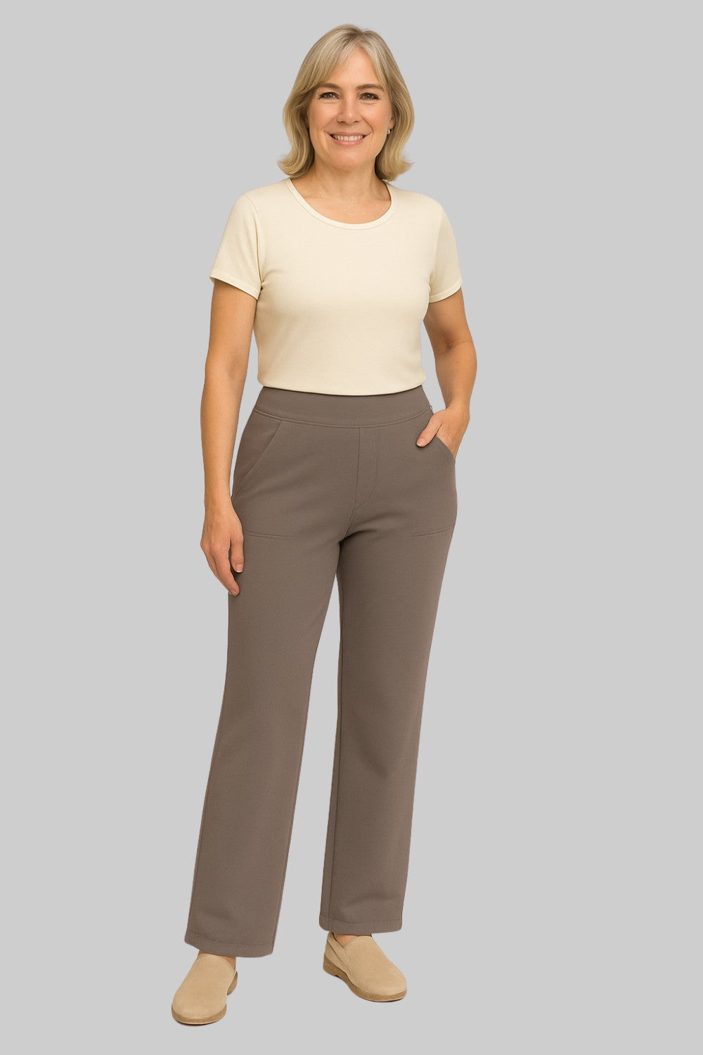 Women's Pull-On Pants – Stretch Everyday Pants