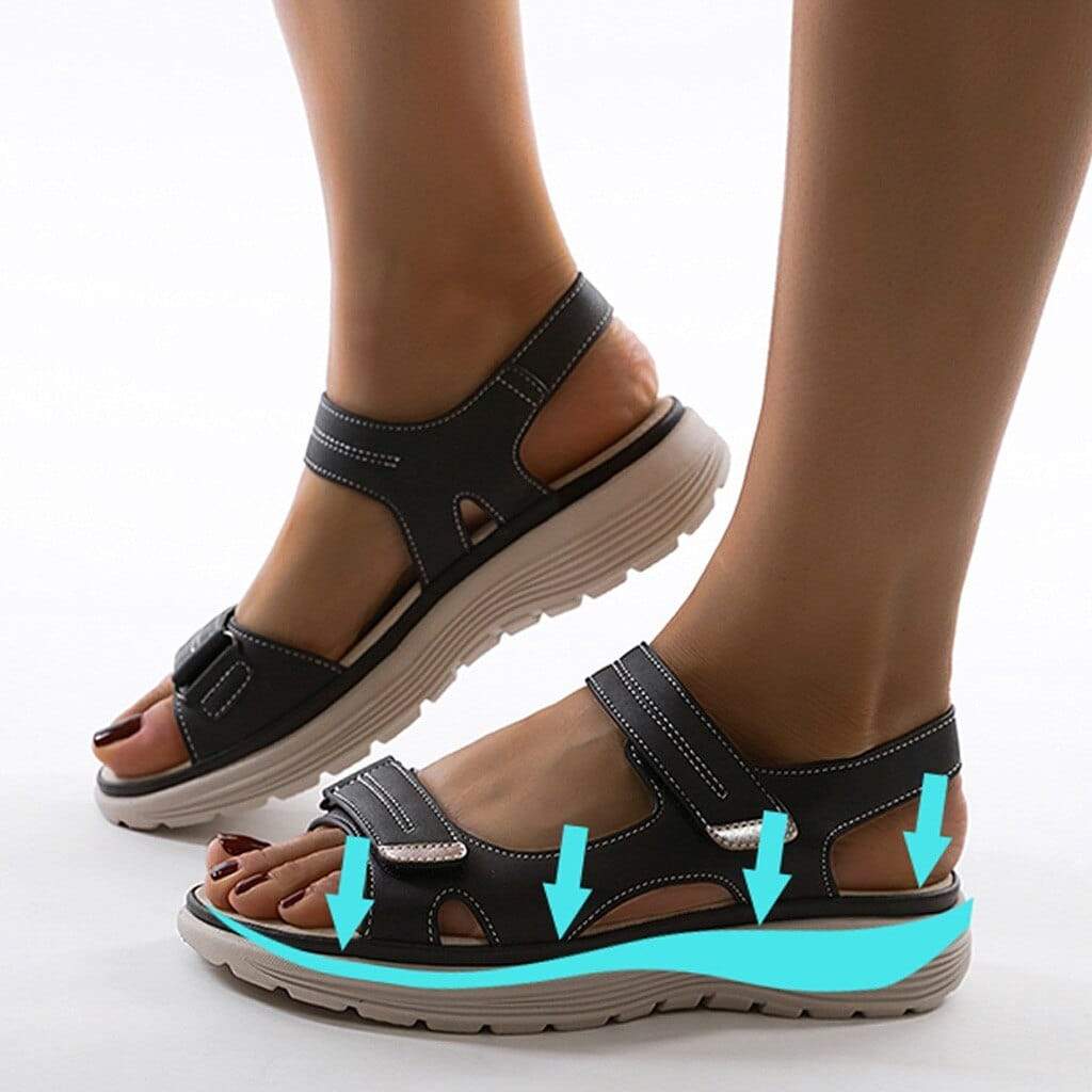 Women's Adjustable Strap Sandals – Comfort Walking Sandals