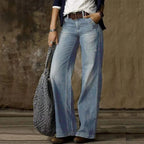 Women's Elegant Straight Leg Pants – Tailored Office Dress Pants