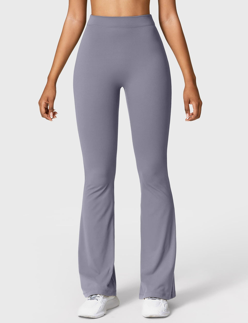 Women's High Waist Scrunch Leggings – Flared Seamless Yoga Leggings