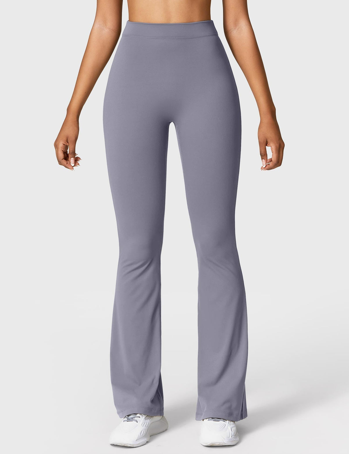 Women's High Waist Scrunch Leggings – Flared Seamless Yoga Leggings