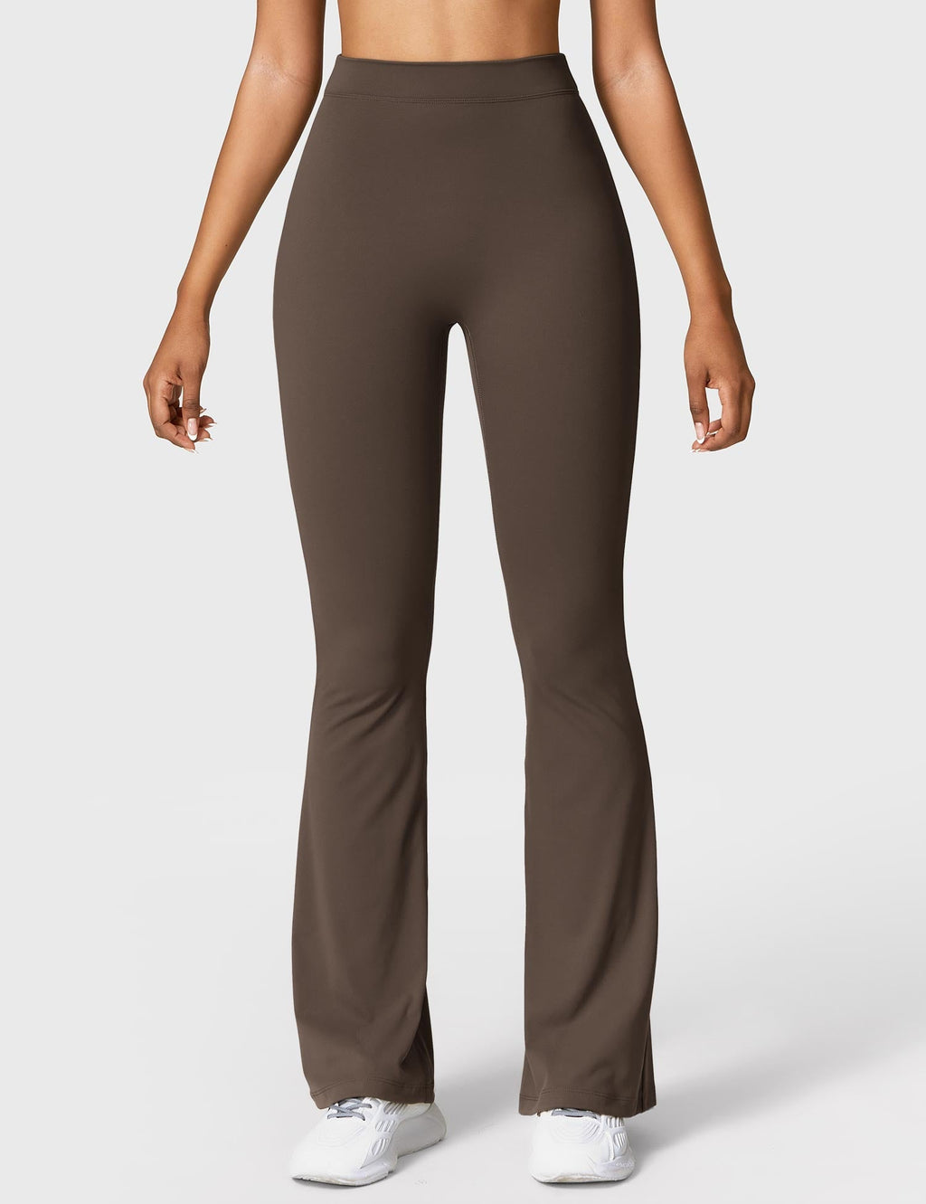 Women's High Waist Scrunch Leggings – Flared Seamless Yoga Leggings