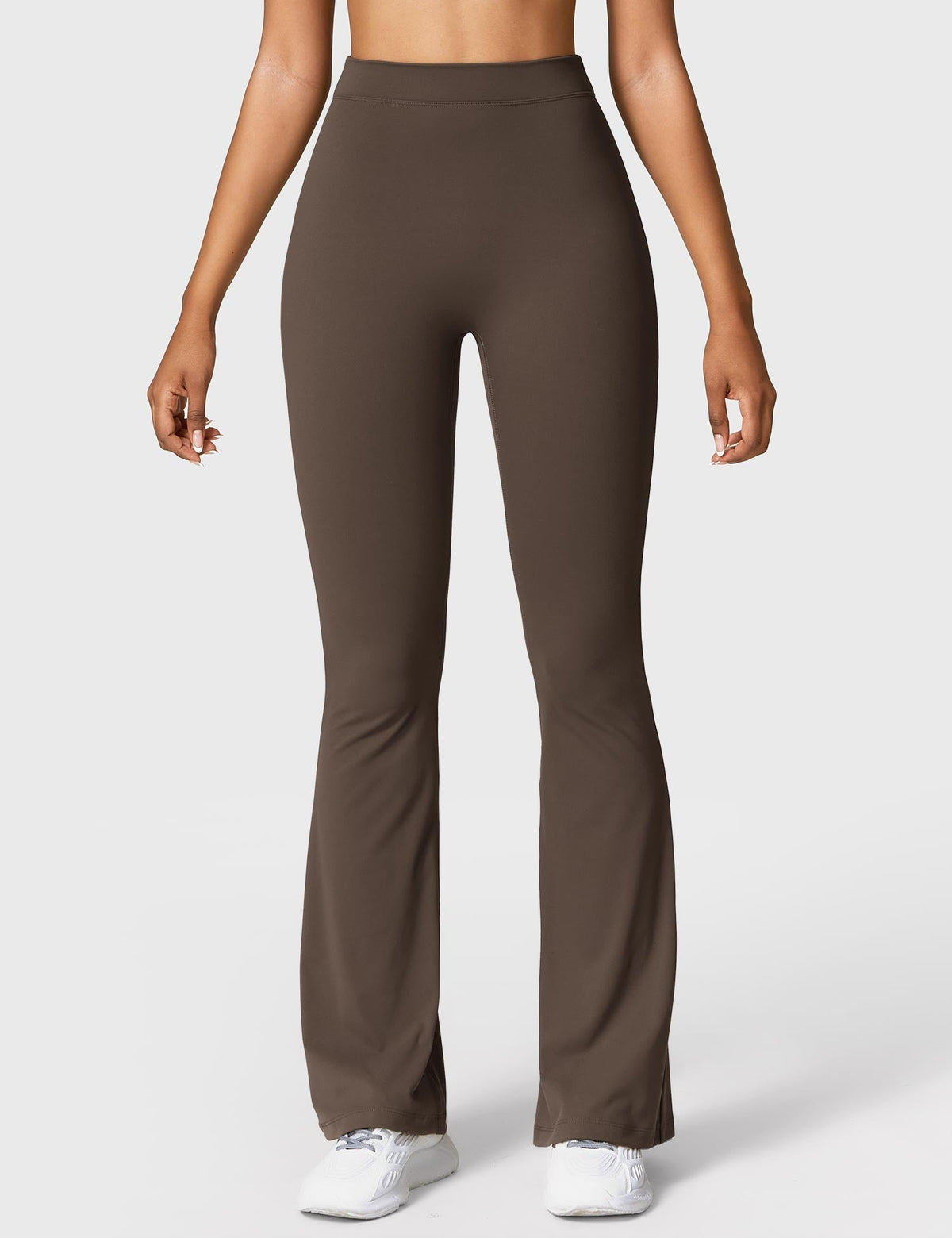 Women's High Waist Scrunch Leggings – Flared Seamless Yoga Leggings