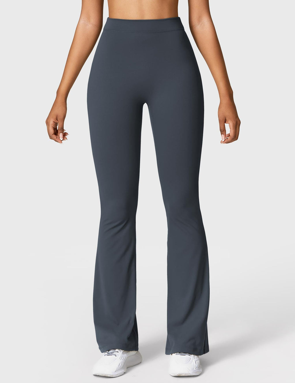 Women's High Waist Scrunch Leggings – Flared Seamless Yoga Leggings