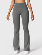 Women's High Waist Scrunch Leggings – Flared Seamless Yoga Leggings