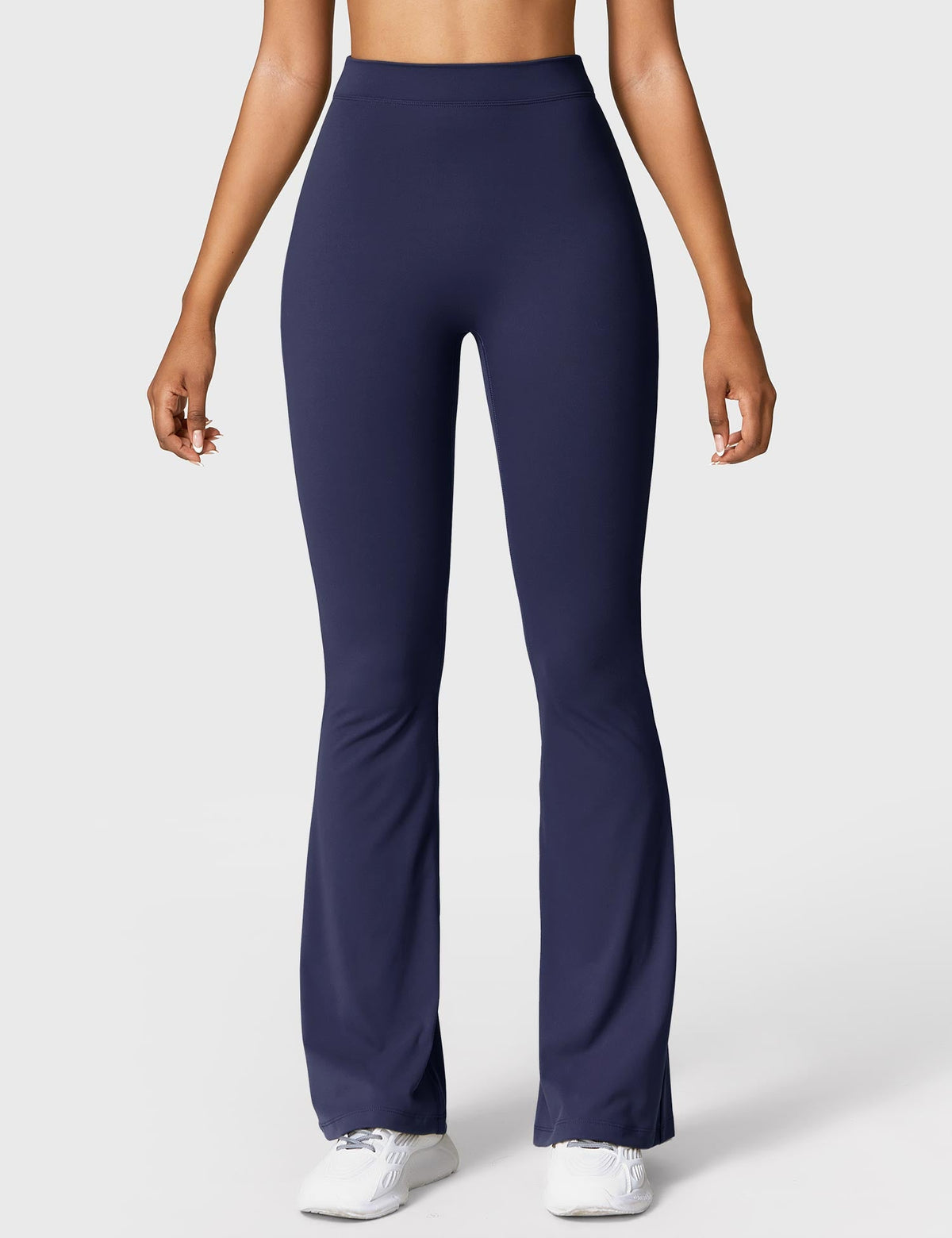 Women's High Waist Scrunch Leggings – Flared Seamless Yoga Leggings