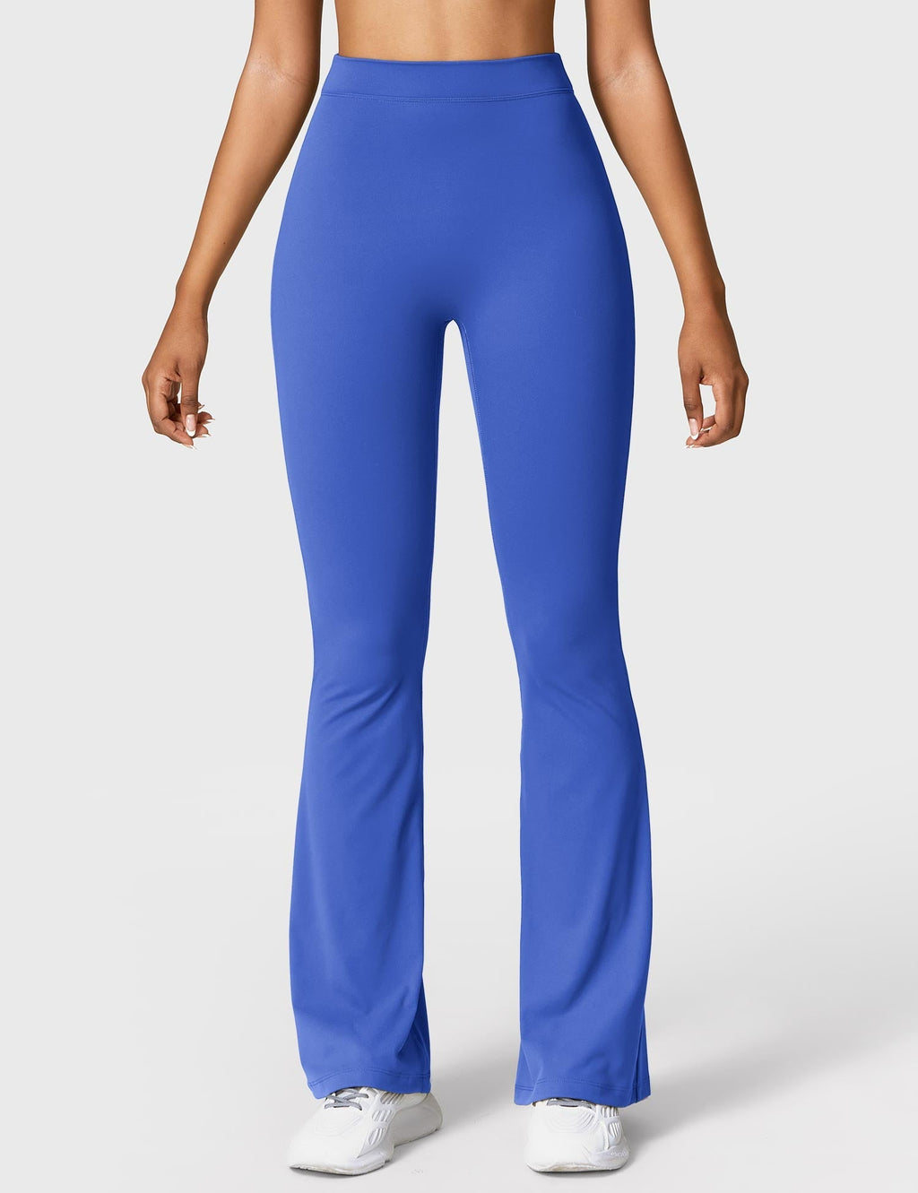 Women's High Waist Scrunch Leggings – Flared Seamless Yoga Leggings