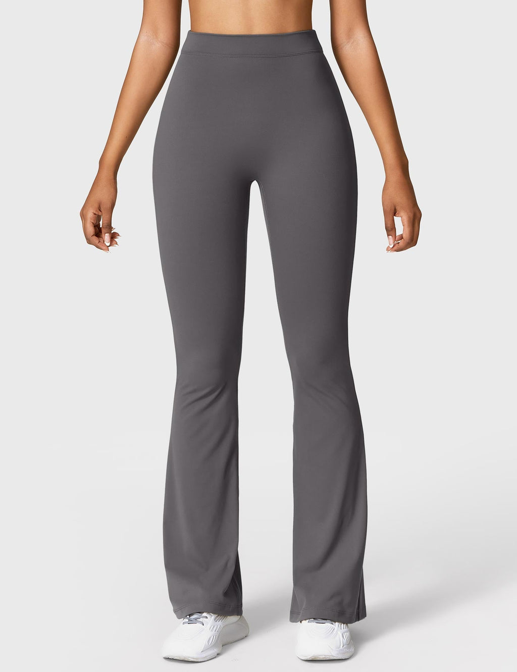 Women's High Waist Scrunch Leggings – Flared Seamless Yoga Leggings