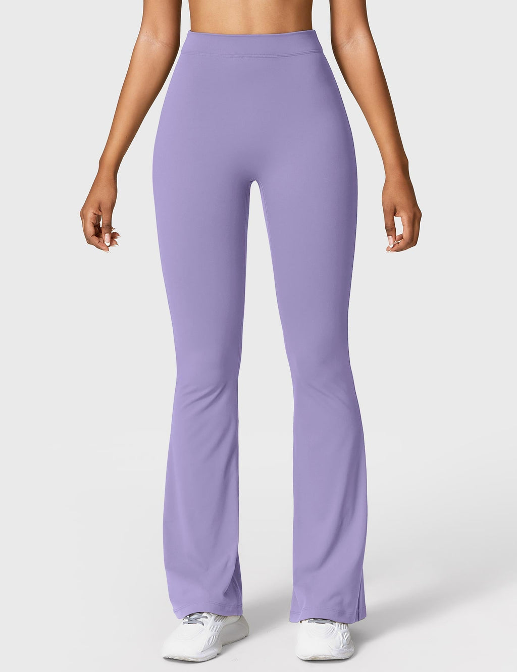 Women's High Waist Scrunch Leggings – Flared Seamless Yoga Leggings