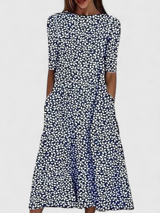 Women's Elegant Midi Dress – Occasion Dress – Kareltieth